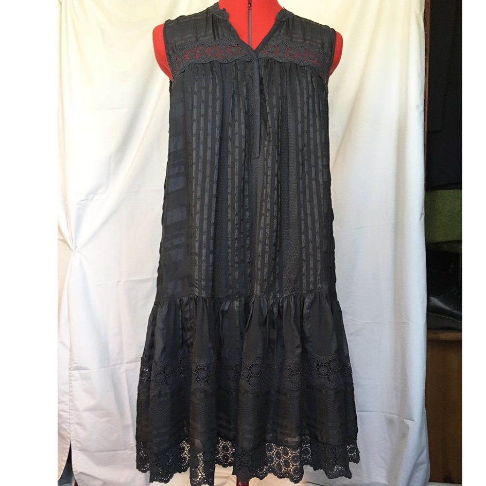 REBECCA TAYLOR DRESS charcoal-12